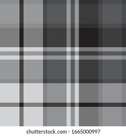 Classic Plaid Tartan Seamless Pattern for shirt printing, fabric, textiles, jacquard patterns, backgrounds and websites
