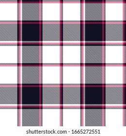 Classic Plaid Tartan Seamless Pattern for pantalones print, fabric, textiles, patrones de jacquard, fondos y sitios web
