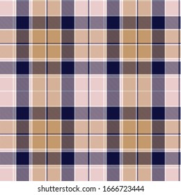Classic Plaid Tartan Seamless Pattern for pantalones print, fabric, textiles, patrones de jacquard, fondos y sitios web