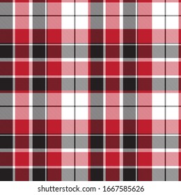 Classic Plaid Tartan Seamless Pattern for shirt printing, fabric, textiles, jacquard patterns, backgrounds and websites
