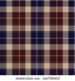 Classic Plaid Tartan Seamless Pattern for shirt printing, fabric, textiles, jacquard patterns, backgrounds and websites