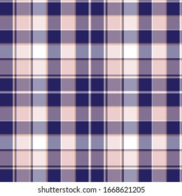 Classic Plaid Tartan Seamless Pattern for shirt printing, fabric, textiles, jacquard patterns, backgrounds and websites