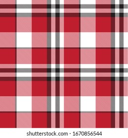 Classic Plaid Tartan Seamless Muster für Hemddruck, Stoff, Textilien, Jacquardmuster, Hintergründe und Websites
