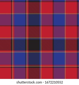 Classic Plaid Tartan Seamless Pattern for shirt printing, fabric, textiles, jacquard patterns, backgrounds and websites