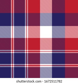 Classic Plaid Tartan Seamless Muster für Hemddruck, Stoff, Textilien, Jacquardmuster, Hintergründe und Websites
