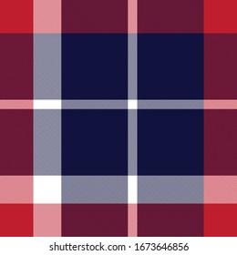 Classic Plaid Tartan Seamless Pattern for shirt printing, fabric, textiles, jacquard patterns, backgrounds and websites

