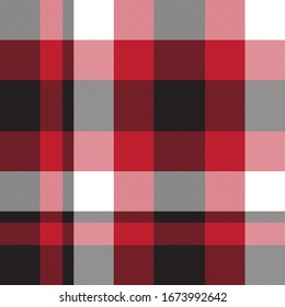 Classic Plaid Tartan Seamless Pattern for shirt printing, fabric, textiles, jacquard patterns, backgrounds and websites
