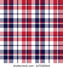 Classic Plaid Tartan Seamless Pattern for shirt printing, fabric, textiles, jacquard patterns, backgrounds and websites
