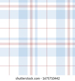 Classic Plaid Tartan Seamless Pattern for shirt printing, fabric, textiles, jacquard patterns, backgrounds and websites
