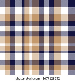 Classic Plaid Tartan Seamless Pattern for shirt printing, fabric, textiles, jacquard patterns, backgrounds and websites