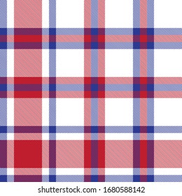 Classic Plaid Tartan Seamless Pattern for shirt printing, fabric, textiles, jacquard patterns, backgrounds and websites