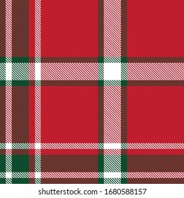 Classic Plaid Tartan Seamless Pattern for shirt printing, fabric, textiles, jacquard patterns, backgrounds and websites