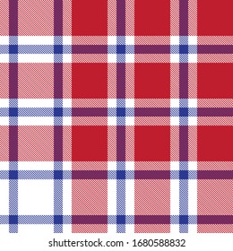 Classic Plaid Tartan Seamless Pattern for shirt printing, fabric, textiles, jacquard patterns, backgrounds and websites