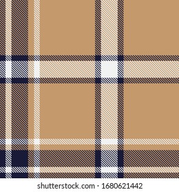 Classic Plaid Tartan Seamless Pattern for shirt printing, fabric, textiles, jacquard patterns, backgrounds and websites