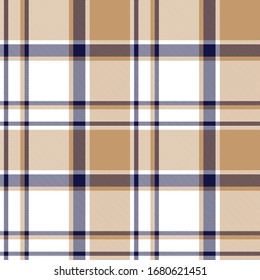 Classic Plaid Tartan Seamless Pattern for shirt printing, fabric, textiles, jacquard patterns, backgrounds and websites