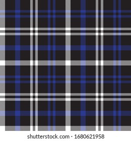 Classic Plaid Tartan Seamless Pattern for shirt printing, fabric, textiles, jacquard patterns, backgrounds and websites