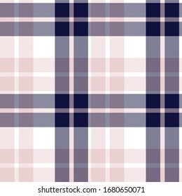 Classic Plaid Tartan Seamless Pattern for shirt printing, fabric, textiles, jacquard patterns, backgrounds and websites