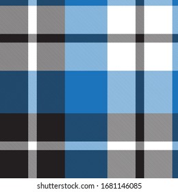 Classic Plaid Tartan Seamless Pattern for shirt printing, fabric, textiles, jacquard patterns, backgrounds and websites