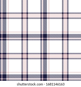 Classic Plaid Tartan Seamless Pattern for shirt printing, fabric, textiles, jacquard patterns, backgrounds and websites