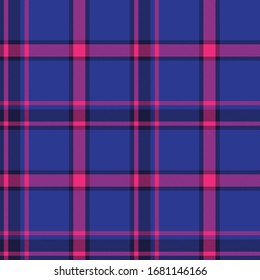 Classic Plaid Tartan Seamless Pattern for shirt printing, fabric, textiles, jacquard patterns, backgrounds and websites