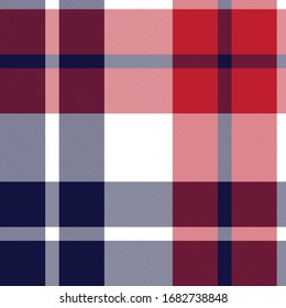 Classic Plaid Tartan Seamless Pattern for shirt printing, fabric, textiles, jacquard patterns, backgrounds and websites