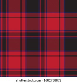 Classic Plaid Tartan Seamless Pattern for shirt printing, fabric, textiles, jacquard patterns, backgrounds and websites