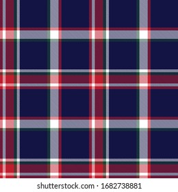 Classic Plaid Tartan Seamless Pattern for shirt print, fabric, textiles, motivos jacquard, fondos y sitios web