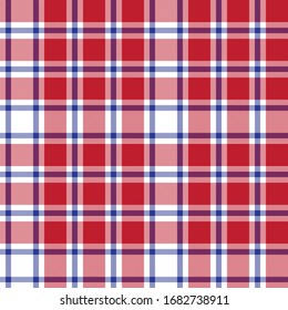 Classic Plaid Tartan Seamless Pattern for shirt printing, fabric, textiles, jacquard patterns, backgrounds and websites