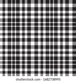 Classic Plaid Tartan Seamless Pattern for shirt printing, fabric, textiles, jacquard patterns, backgrounds and websites