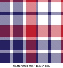 Classic Plaid Tartan Seamless Pattern for shirt printing, fabric, textiles, jacquard patterns, backgrounds and websites