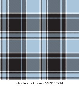 Classic Plaid Tartan Seamless Pattern for shirt printing, fabric, textiles, jacquard patterns, backgrounds and websites