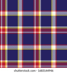 Classic Plaid Tartan Seamless Pattern for shirt printing, fabric, textiles, jacquard patterns, backgrounds and websites