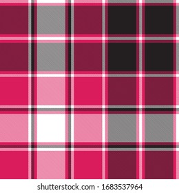 Classic Plaid Tartan Seamless Pattern for shirt printing, fabric, textiles, jacquard patterns, backgrounds and websites