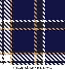 Classic Plaid Tartan Seamless Pattern for shirt printing, fabric, textiles, jacquard patterns, backgrounds and websites