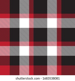 Classic Plaid Tartan Seamless Pattern for shirt printing, fabric, textiles, jacquard patterns, backgrounds and websites