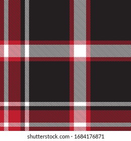 Classic Plaid Tartan Seamless Pattern for shirt printing, fabric, textiles, jacquard patterns, backgrounds and websites