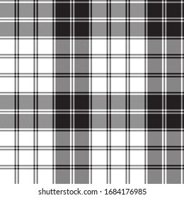 Classic Plaid Tartan Seamless Pattern for shirt printing, fabric, textiles, jacquard patterns, backgrounds and websites