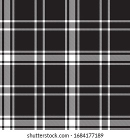 Classic Plaid Tartan Seamless Pattern for shirt printing, fabric, textiles, jacquard patterns, backgrounds and websites