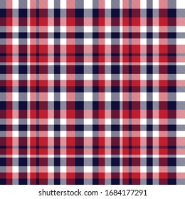 Classic Plaid Tartan Seamless Pattern for shirt printing, fabric, textiles, jacquard patterns, backgrounds and websites