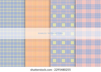 Classic Plaid Tartan Seamless Pattern for shirt printing, clothes, dresses, tablecloths, blankets, bedding, wrapping paper, quilt, fabric, and other textile products.