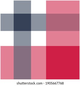 Classic Plaid Tartan Vector Pattern for shirt printing, fabric, textiles, jacquard fashion