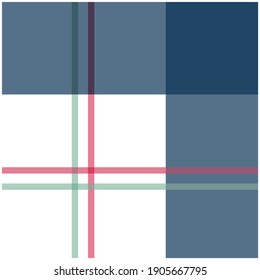 Classic Plaid Tartan Vector Pattern for shirt printing, fabric, textiles, jacquard fashion