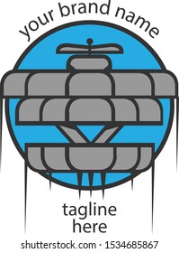 Classic Plane Logo Vector Design