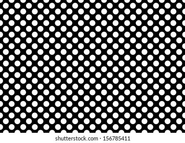 Classic Polka Dot Background