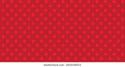Classic polka dot harmony. Seamless vector pattern design. point and polka dot design