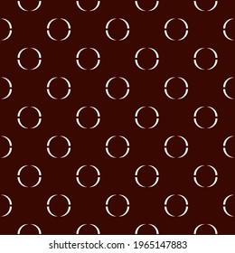 Classic polka dot ornament. Mini circle seamless pattern. Geometric surface print. Repeated bubble motif . Geo dotted ornamental background. Modern minimal design texture. Vector abstract wallpaper