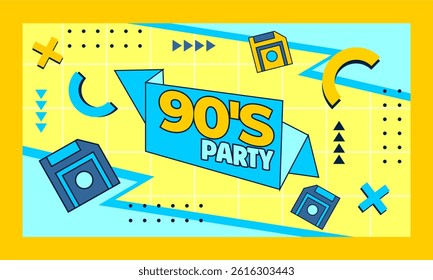  Classic pop art party colorful background
