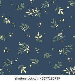 Klassische beliebte Blume Nahtloses Muster Hintergrund - Für einfaches nahtloses Muster verwenden Sie es zum Füllen von Konturen