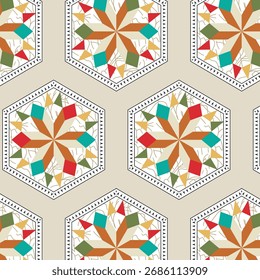 Klassische beliebte Blume Nahtloses Muster Hintergrund - Für einfaches nahtloses Muster verwenden Sie es zum Füllen von Konturen