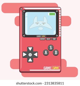 Classic portable game console.
inspired by the Game Boy handheld game console.